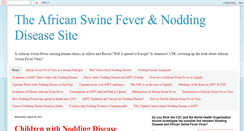 Desktop Screenshot of noddingdisease.blogspot.com