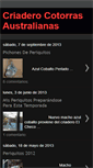 Mobile Screenshot of criaderocotorrasaustralianas.blogspot.com