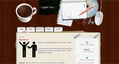 Desktop Screenshot of english-clues.blogspot.com