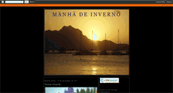 Desktop Screenshot of manhasdeinverno.blogspot.com