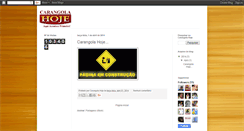 Desktop Screenshot of carangolahoje.blogspot.com