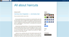 Desktop Screenshot of allabouthaircuts.blogspot.com