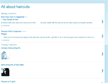 Tablet Screenshot of allabouthaircuts.blogspot.com