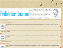 Tablet Screenshot of frikiklerbenim.blogspot.com