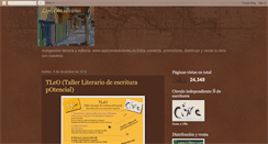 Desktop Screenshot of lapizceroediciones.blogspot.com