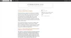 Desktop Screenshot of commander-lonnie.blogspot.com