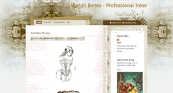 Desktop Screenshot of mariahbenes.blogspot.com