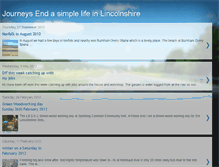 Tablet Screenshot of journeysendasimplelifeinlincolnshire.blogspot.com