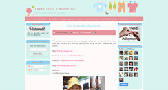 Desktop Screenshot of expectingablessing.blogspot.com