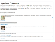 Tablet Screenshot of legionclubhouse.blogspot.com