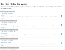 Tablet Screenshot of daskindhinterdermaske.blogspot.com
