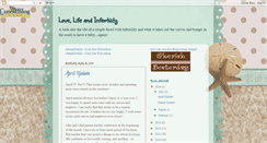 Desktop Screenshot of lovelifeandinfertility.blogspot.com