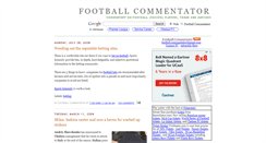 Desktop Screenshot of footballcommentator.blogspot.com