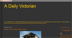 Desktop Screenshot of dailyvictorian.blogspot.com