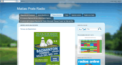 Desktop Screenshot of matiaspratsradiovdr.blogspot.com