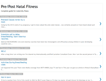 Tablet Screenshot of prepostnatalfitness.blogspot.com