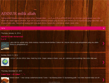 Tablet Screenshot of ainnurnajwa.blogspot.com