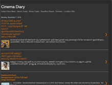 Tablet Screenshot of cinemadiary007.blogspot.com