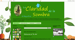 Desktop Screenshot of laclaridaddelasombra.blogspot.com