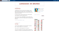 Desktop Screenshot of brunei-linguistics.blogspot.com