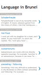Mobile Screenshot of brunei-linguistics.blogspot.com
