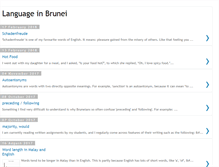 Tablet Screenshot of brunei-linguistics.blogspot.com