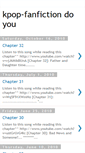Mobile Screenshot of kpop-fanficdl.blogspot.com