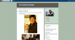 Desktop Screenshot of derfamilieschneider.blogspot.com