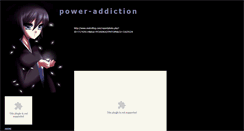 Desktop Screenshot of power-addiction.blogspot.com