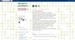 Desktop Screenshot of alergicosanonimos.blogspot.com