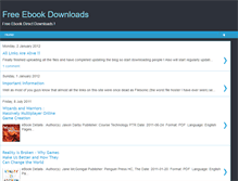 Tablet Screenshot of free-ebooks-forever.blogspot.com