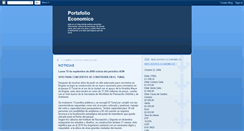 Desktop Screenshot of portafolioeconomico.blogspot.com