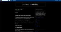 Desktop Screenshot of boy-man-in-london.blogspot.com