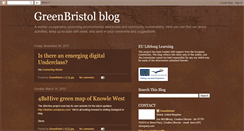 Desktop Screenshot of greenbristol.blogspot.com