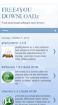 Mobile Screenshot of free4you-downloadz.blogspot.com