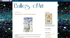 Desktop Screenshot of bulles-d-art.blogspot.com