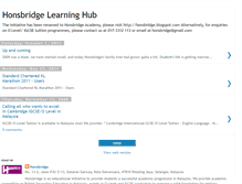 Tablet Screenshot of honsbridgelearninghub.blogspot.com