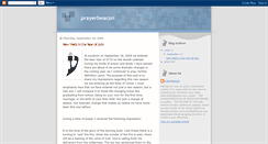 Desktop Screenshot of prayerbeacon.blogspot.com