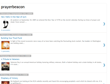 Tablet Screenshot of prayerbeacon.blogspot.com