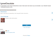 Tablet Screenshot of lynne-chocolate.blogspot.com