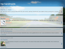 Tablet Screenshot of hiphandmaids.blogspot.com