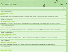 Tablet Screenshot of cassandra2012.blogspot.com