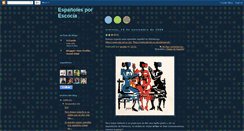 Desktop Screenshot of espanolescocia.blogspot.com