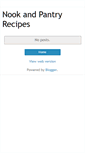 Mobile Screenshot of nookandpantryrecipes.blogspot.com