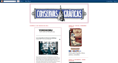 Desktop Screenshot of conservasgraficas.blogspot.com