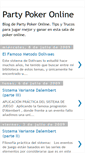 Mobile Screenshot of partypoker-online.blogspot.com
