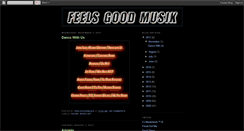 Desktop Screenshot of feelsgoodmusik.blogspot.com