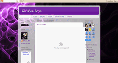 Desktop Screenshot of duelboysvsgirls.blogspot.com