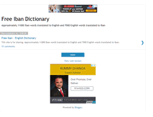 Tablet Screenshot of ibandictionary.blogspot.com