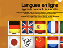 Tablet Screenshot of languesenligne.blogspot.com